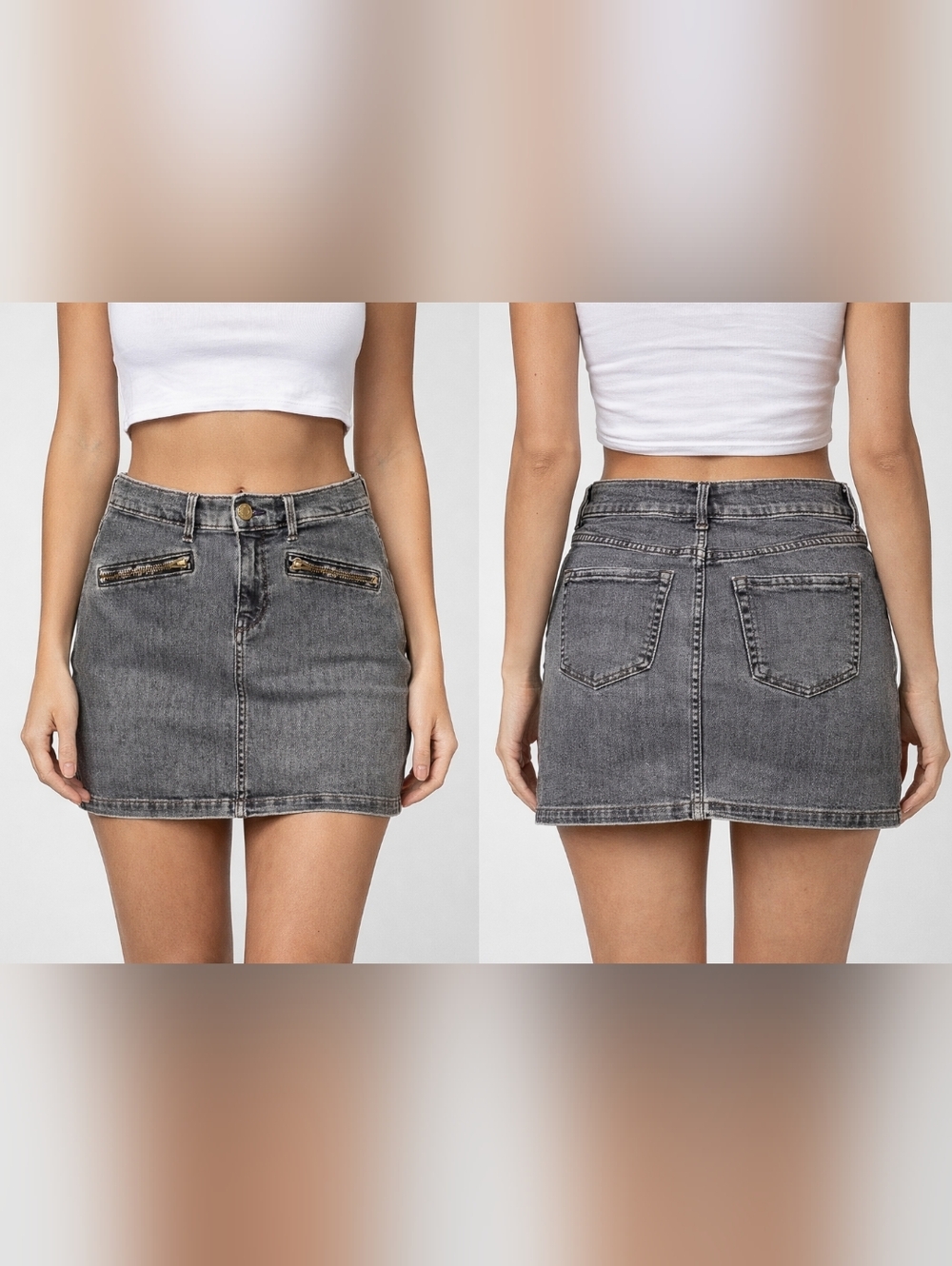Banana Republic Blue Denim Mini Skirt